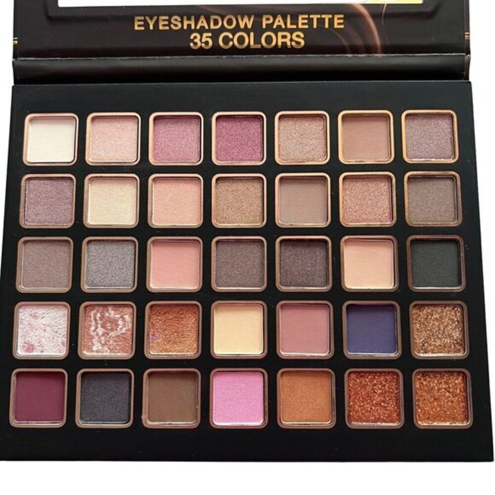 BELLAPIERRE COSMETICS ROCKY ROAD Eyeshadow Palette 35 COLORS CRUELTY FREE 1.34oz